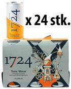 1724 Tonic Water CANS x 24 i en låda - Perfekt för Gin och Tonic 20 cl