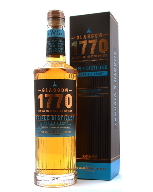 1770 Glasgow Triple Destillered Single Malt Scotch Whisky 70 cl 46%