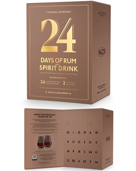 24 Days of Rum Mocha Edition - Romjulkalender fylld med 24 st x 2 cl 