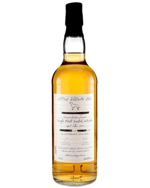 Aberdeenshire Glen Garioch 12 år Little Brown Dog Single Malt Scotch Whisky 46%