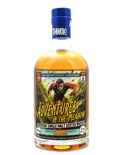 Secret Speyside Distillery 16 år Adventures In The Meadow Whiskyheroes Single Speyside Malt Whisky 54,7%