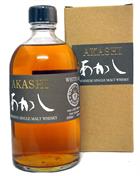 Akashi White Oak Distillery - Eigashima Single Malt Japanska Whisky 50 cl 46%