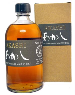 Akashi White Oak Distillery - Eigashima Single Malt Japanska Whisky 50 cl 46%