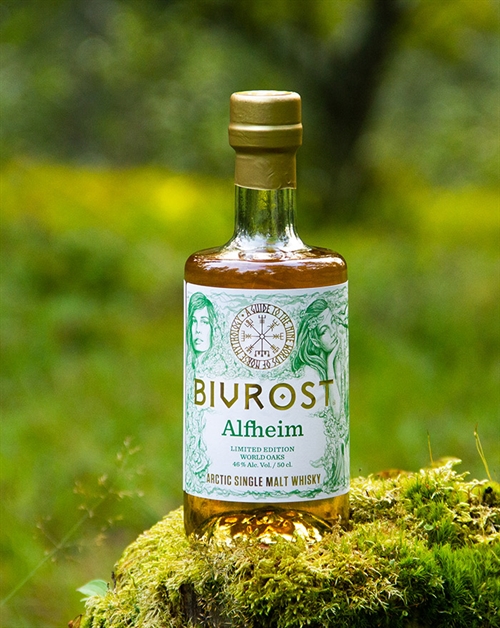 Bivrost Alfheim Arctic Single Malt Whisky från Norge lanseras den 1 november. 2023