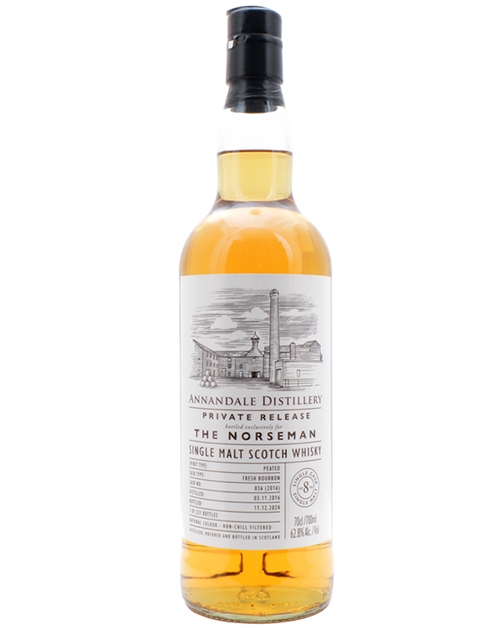 Annandale 2016/2024 Private Release 8 år Lowland Single Malt Scotch Whisky 70 cl 62,8%