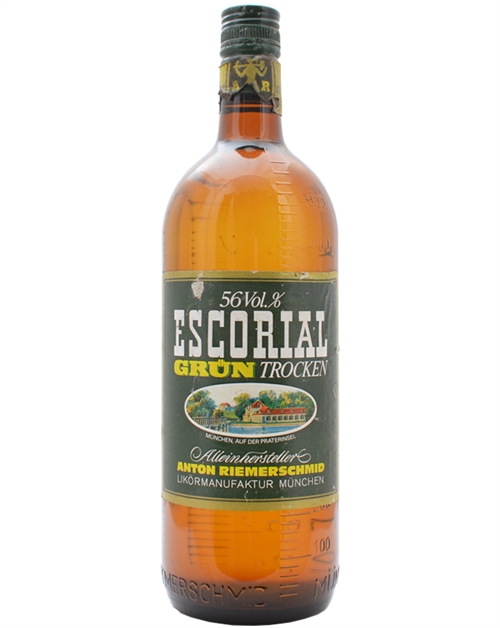 Escorial Grun Trocken Örtlikör Anton Riemerschmid 100 cl 56% Vintageflaska #9