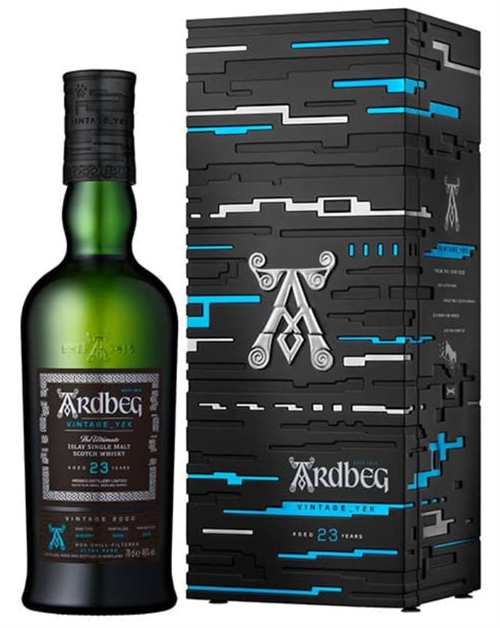 Ardbeg Vintage_Y2K Whisky 23 år Single Islay Malt Whisky 70 cl 46%