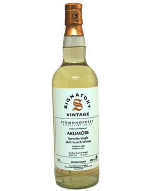 Ardmore 2008/2015 Signature Vintage 7 år Vinmonopolet Single Highland Malt Whisky 40%