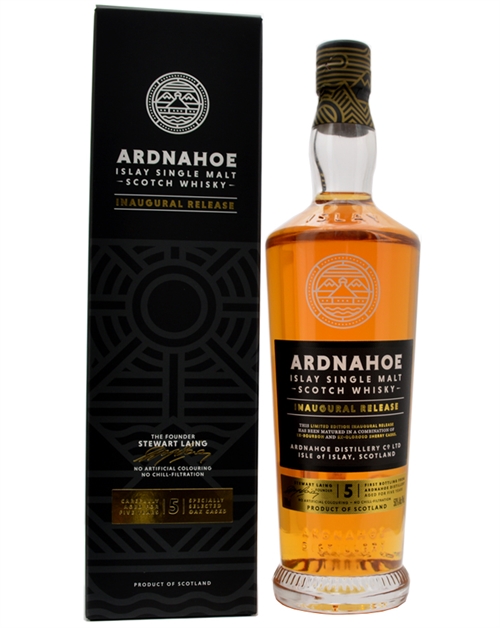 Ardnahoe Inaugural Release Single Islay Malt Whisky 50%