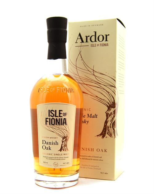 Ardor Isle Of Fionia Dansk Ek 2022 Nyborg Distillery Ekologisk Single Malt Dansk Whisky 46%