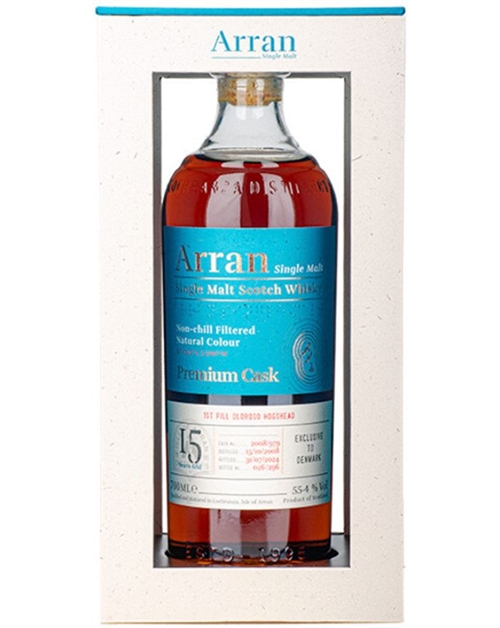 Arran 2008/2024 15 år Premium Oloroso Cask #979 Single Island Malt Whisky 55,4 %