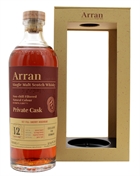 Arran 2012/2025 Single Cask Denmark 12 år 1st Fill Sherry FORUDBESTILLING Single Malt Scotch Whisky 57,9%