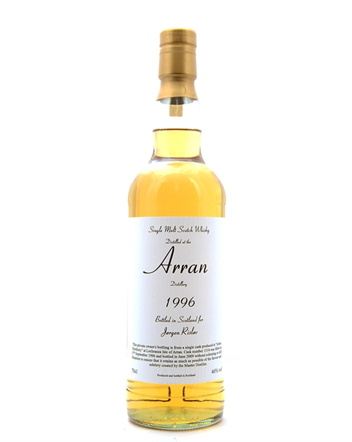 Arran 1996/2009 Privata ägare Buteljering 12 år Single Malt Scotch Whisky 46%