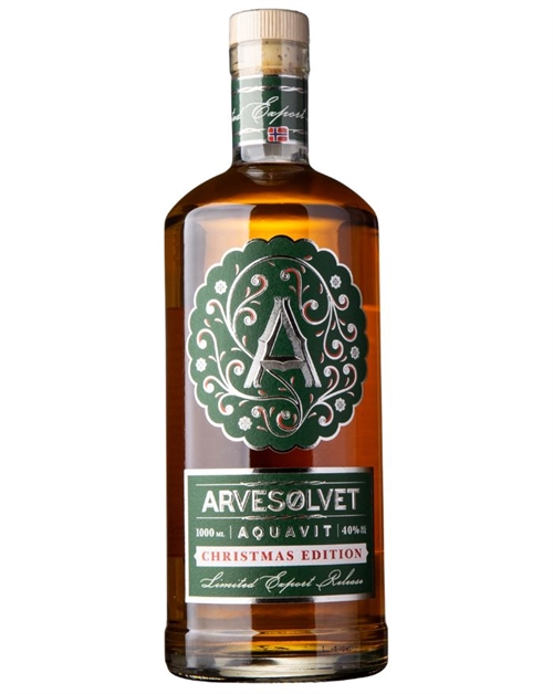 Arvesølvet Christmas Det Norske Brenneri Norge Aquavit 100 cl 40%