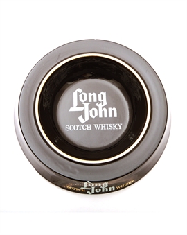 Askfat med Long John whiskylogotyp 2