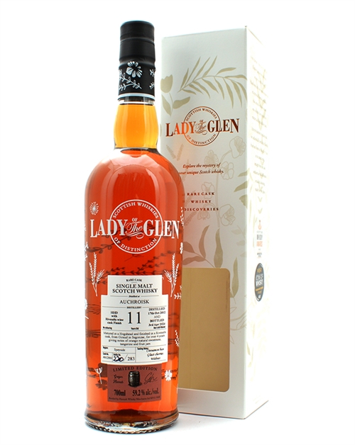 Auchroisk 2012/2024 Lady of the Glen 11 år Speyside Single Malt Scotch Whisky 70 cl 59,2%