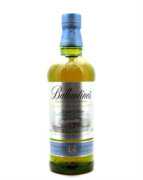 Ballantines 17 Years Signature Distillery Scapa Blended Scotch Whisky 43%