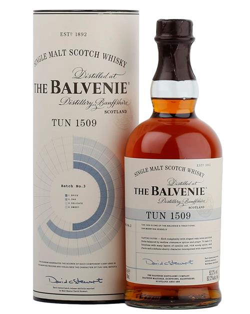 Balvenie Tun 1509 Batch 3 Single Speyside Malt Whisky 52,2 %