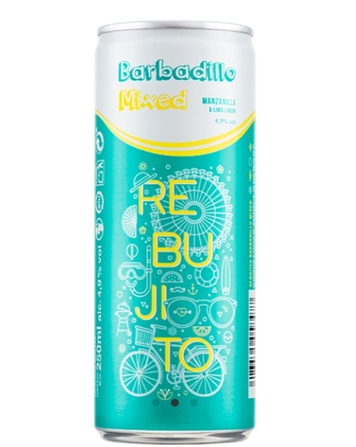 Barbadillo Mixed Rebujito Manzanilla Sherry and Lime Dåse 250 ml 4,9%