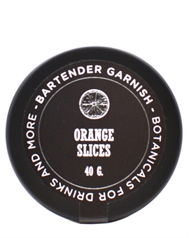 Bartender Garnish torkade apelsinskivor 40g.