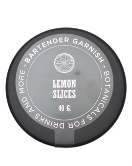 Bartender Garnish torkade citronskivor 40g.