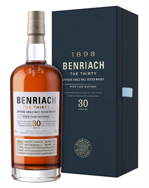 BenRiach The Thirty 30 Years Single Speyside Malt Whisky 70 cl 46%