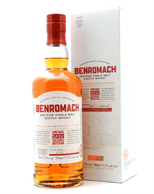 Benromach Vintage Cask Strength Batch 4 Single Speyside Malt Whisky 57,2 %