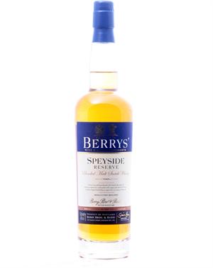 Utvald av Berry \'s Speyside Reserve 10 år Blended Malt Scotch Whisky 46%