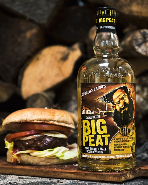 opskrift med Big Peat Whisky