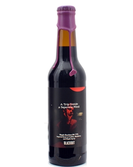 Blackout Brewing A Trip Inside a Separate Mind Maple Bourbon BA Imperial Stout Öl Specialöl 33 cl 11%