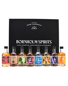 Bornholm Spirits Miniature Presentset No 3 Danska Ekologisk Akvavit 8x5 cl 25-40%