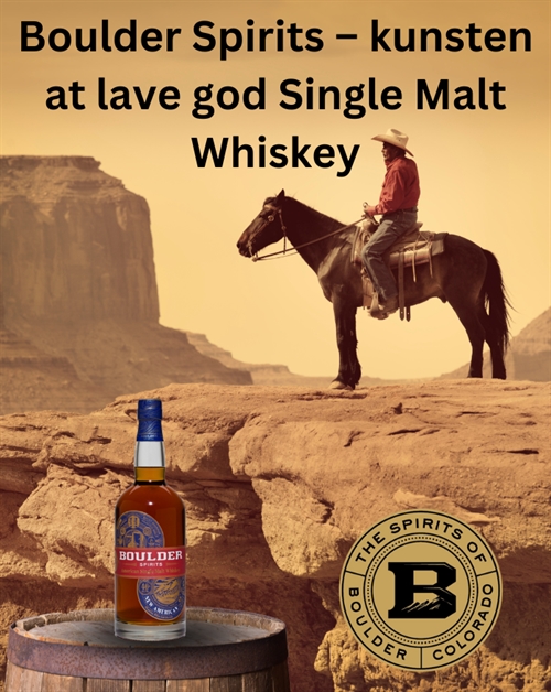 Boulder Spirits: konsten att göra bra single malt whiskey i USA