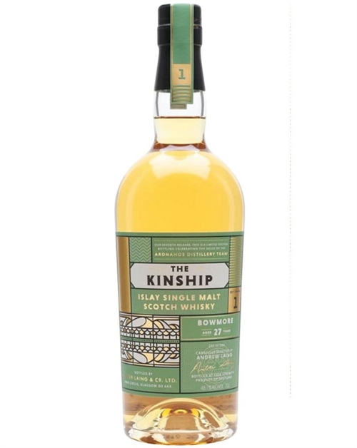 Bowmore The Kinship No 1 Feis Ile 27 år Single Islay Malt Whisky 48,1%