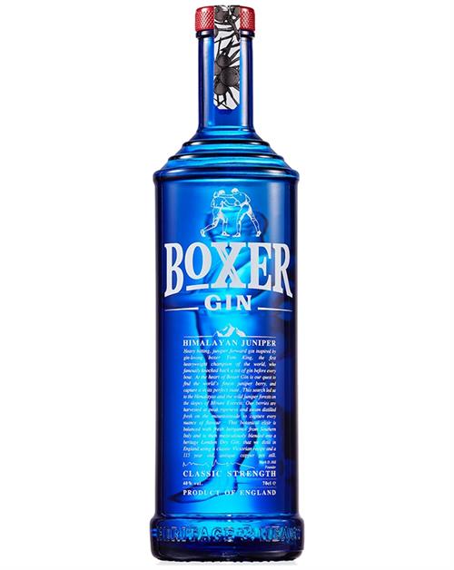 Boxer Gin Premium London Dry Gin från England 70 cl 40% alkohol