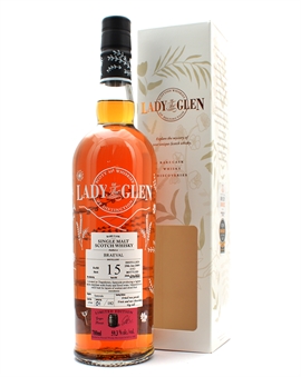 Braeval 2009/2024 Lady of the Glen 15 år Speyside Single Malt Scotch Whisky 70 cl 59,3%