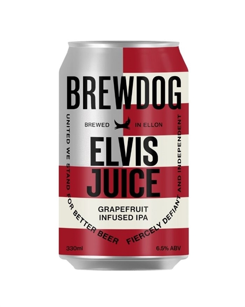 Brewdog Elvis Juice Grapefruit Infused IPA BURK India Pale Ale 33 cl 6,5%