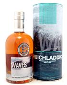 Flaska Bruichladdich Waves 2nd Edition, maritim lätt rökig Islay-whisky