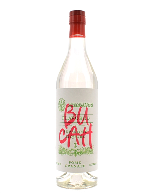 Bucah Pomegranate Flavored Italienska Sambuca Likör 70 cl 38%