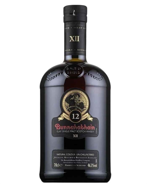 Bunnahabhain 12 år Old Version XII Single Islay Malt Scotch Whisky 70 cl 46,3%