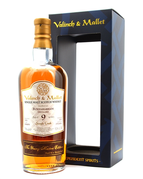Bunnahabhain 2013/2022 Valinch & Mallet 9 år Islay Single Malt Scotch Whisky 70 cl 52,8%
