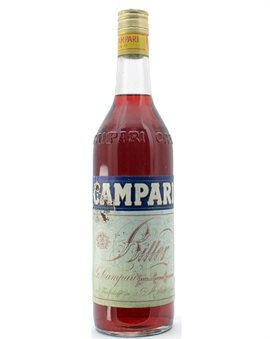 Campari Bitter 1970erne Vintage Flaska 2 Italien 70 cl 25%