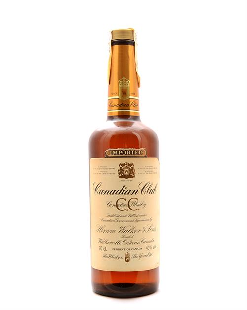 Canadian Club 1968 Old Version Blended Canadian Whisky 40 %