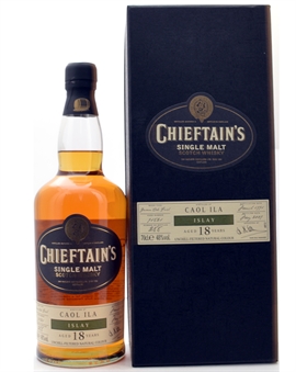Caol Ila 1991/2009 Chieftains 18 år Single Islay Malt Whisky 48%