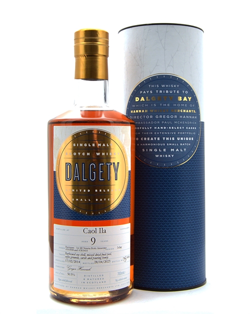 Caol Ila 2014/2023 Dalgety 9 år Islay Single Malt Scotch Whisky 70 cl 50,5%