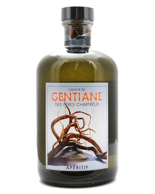 Chartreuse Gentiane des Peres Chartreux Franska Likör 100 cl 22,7%