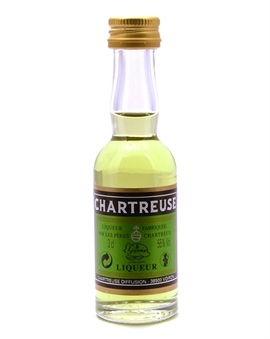 Chartreuse Miniature Groen Verte French Licoer 3 cl 55-alc