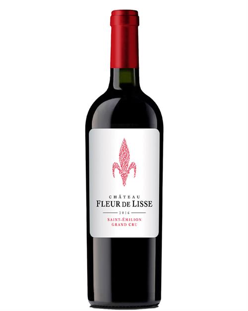 Chateau Fleur de Lisse Saint-Émilion Grand Cru 2016 franskt rött vin 14,5 %