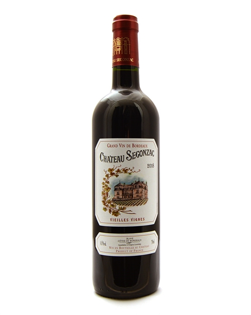 Chateau Segonzac Vieilles Vignes 2018 Franskt rödvin 75 cl 14,5%