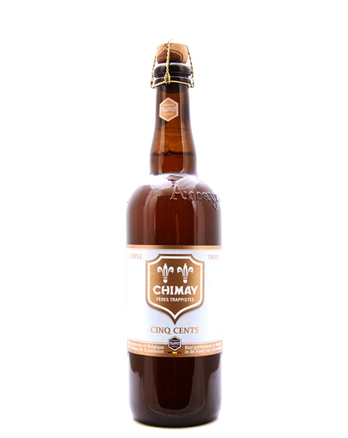 Chimay Peres Trappistes Cinq Cents Triple Øl 75 cl 8%