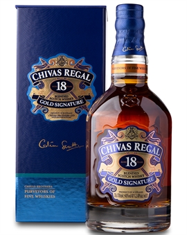 Chivas Regal 18 år Gold Signature Blended Scotch Whisky 70 cl 40%